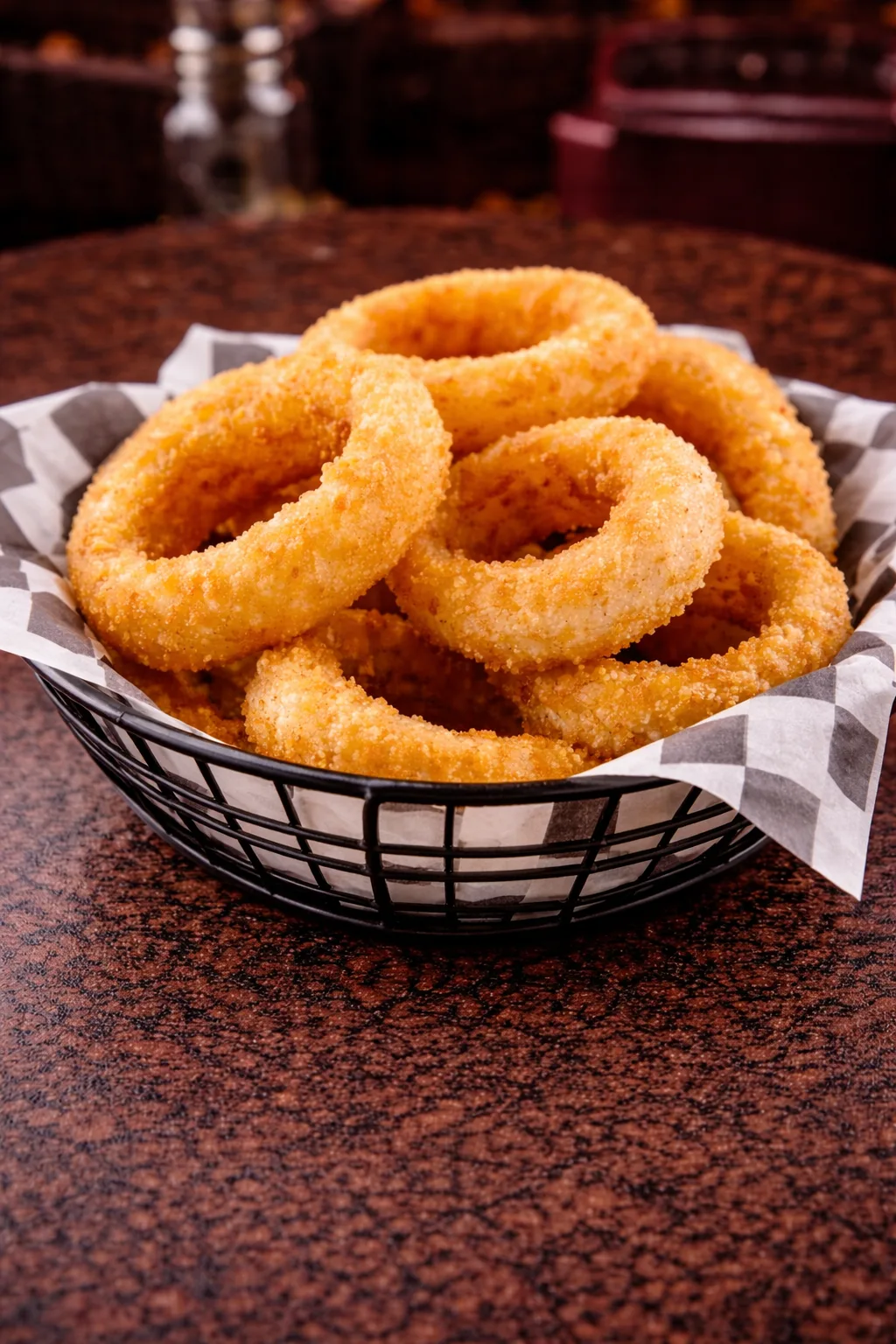 Onion Rings at Vibe Lounge